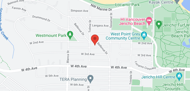map of 4572 W 2ND AVENUE